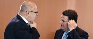 Sind sich uneins über die Auswirkungen des EuGH-Urteils: Wirtschaftsminister Peter Altmaier (l.) und Arbeitsminister Hubertus Heil.