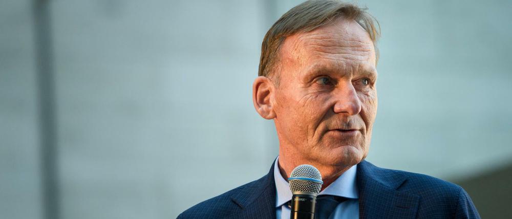 Kampfansage. Hans-Joachim Watzke sieht den BVB konkurrenzfähig mit dem FC Bayern.