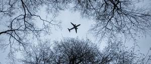 Landeanflug auf den Flughafen Tegel