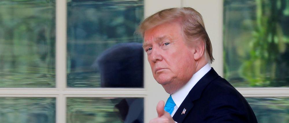 US-Präsident Donald Trump im Mai 2019. Der Präsident lügt nachweislich am laufenden Band - schaden tut ihm das kaum.