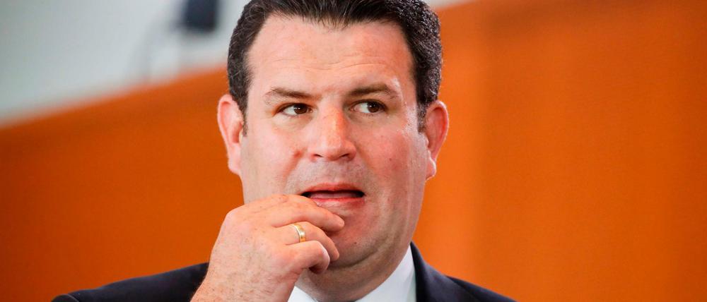 Der Bundesarbeitsminister Hubertus Hubertus Heil.
