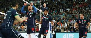 Innsbruck in der Bundesliga. Die Alpenvolleys sind in Österreich zuhause, spielen aber in der deutschen Volleyball-Bundesliga.