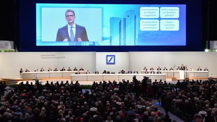 Nur rund ein Drittel des Kapitals war in der Festhalle in Frankfurt (Main) vertreten