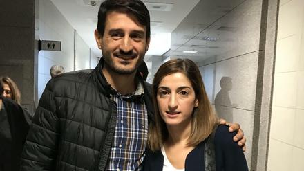 Mesale Tolu und ihr Mann Suat Corlu im Oktober 2018.
