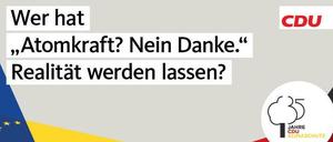Ein "Sharepic" der CDU auf Twitter.