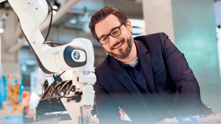 Der Forscher Sami Haddadin ist sehr zuversichtlich, was den Standort Deutschland angeht.