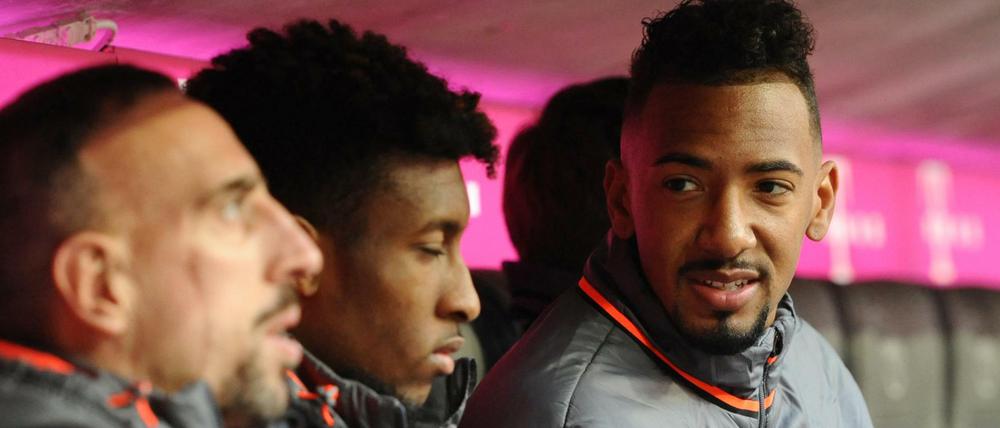 Bankdrücker. Jerome Boateng wird den FC Bayern verlassen.