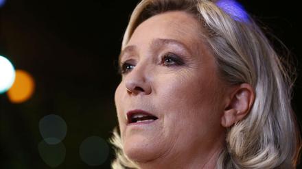 Die Chefin des "Rassemblement National", Marine Le Pen.