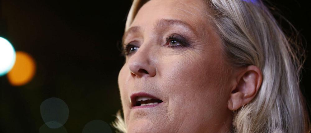 Die Chefin des "Rassemblement National", Marine Le Pen.