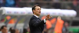 Niko Kovac gewann in seiner ersten Saison als Bayern-Trainer das Double.