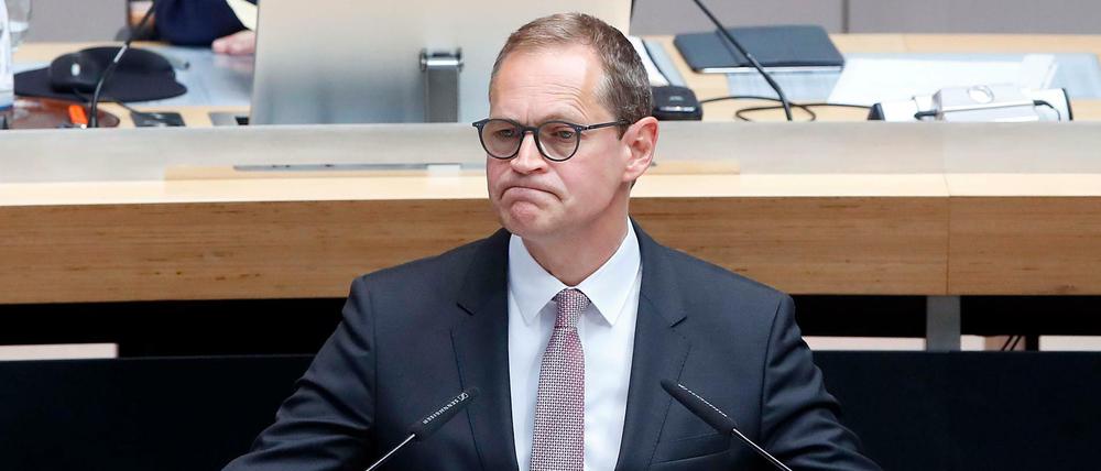 Steht nach der Europawahl parteiintern unter Druck: Michael Müller.