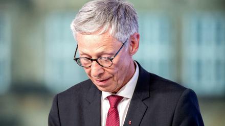 Der Bürgermeister von Bremen und Spitzenkandidat der SPD, Carsten Sieling.