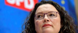 Will Klarheit: Andrea Nahles