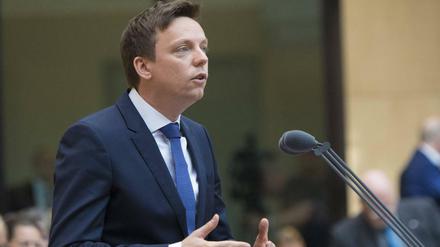 Der saarländische Ministerpräsident Tobias Hans (CDU)