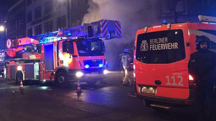 Feuerwehreinsatz in Berlin.
