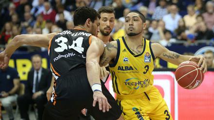 Platz da, jetzt komm ich: Albas Tempomacher Peyton Siva gab im dritten Spiel der Viertelfinalserie gegen Ulm sein Comeback.