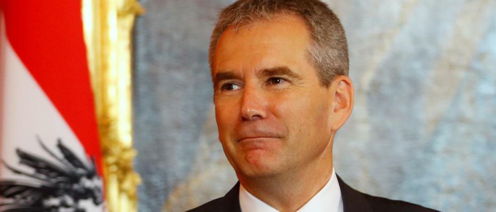 Der österreichische Finanzminister und bisherige Vizekanzler Hartwig Löger.