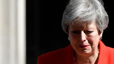 Unter Tränen verkündete Theresa May ihren Rücktritt.