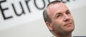 Manfred Weber (CSU), EVP-Spitzenkandidat. 