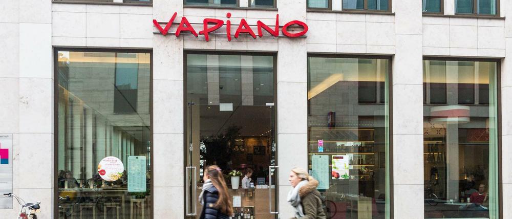 Ein Vapiano-Restaurant in Münster.