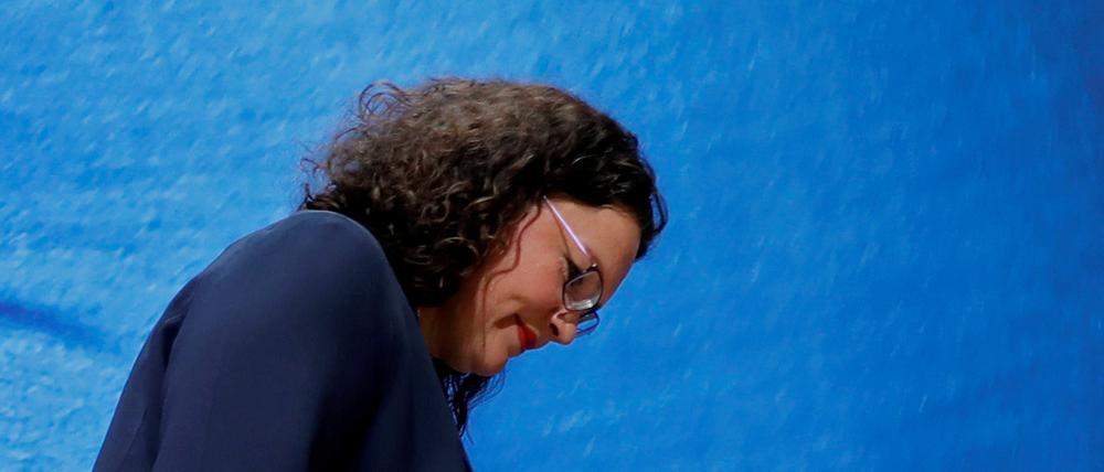 Die Zukunft von SPD-Chefin Andrea Nahles könnte sich nächste Woche entscheiden.