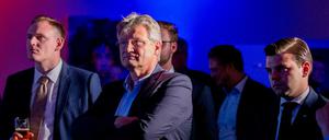 Jörg Meuthen, AfD-Spitzenkandidat, bei einer Wahlparty seiner Partei