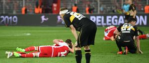 Groß war die Enttäuschung bei den Spielern des VfB.