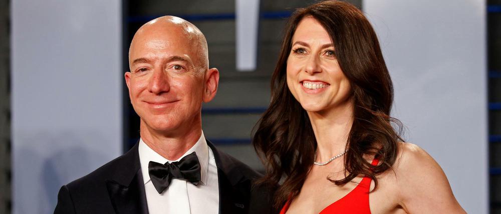 Ein Bild aus früheren Zeiten: Jeff Bezos und seine Ex-Frau MacKenzie Bezos.