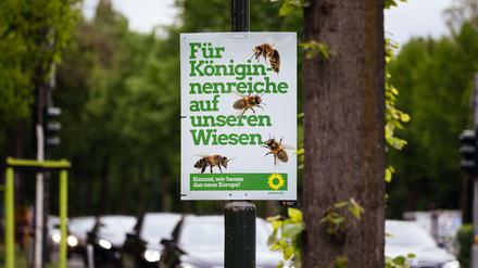 Wahlplakat der Partei zur Europawahl.