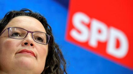 Hat den derzeit vielleicht undankbarsten Job im Politikbetrieb: Andrea Nahles.