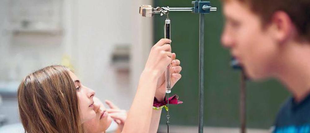 Lieblingsfach Physik. Wer das von sich sagen kann, wird im Rahmen der Initiative „plus-MINT“ gefördert. 