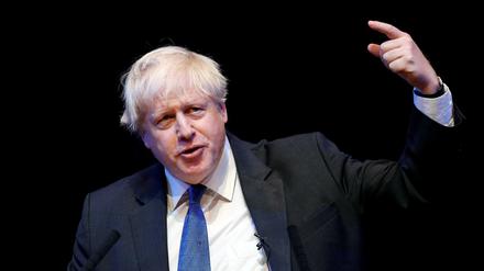 Der ehemalige britische Außenminister Boris Johnson. 