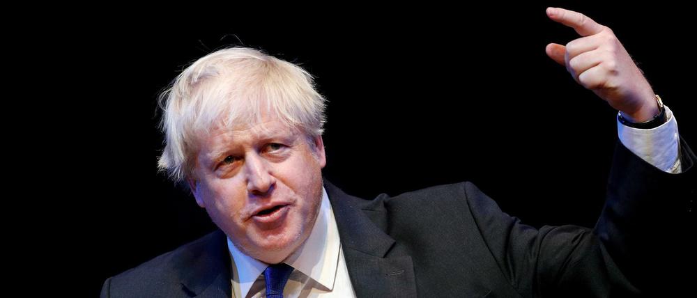 Der ehemalige britische Außenminister Boris Johnson. 