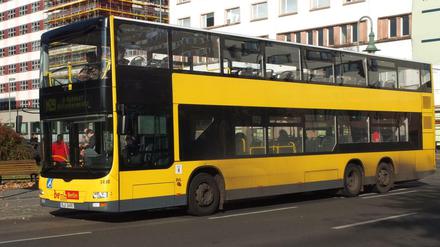 Die BVG-Bus Linie M29. 