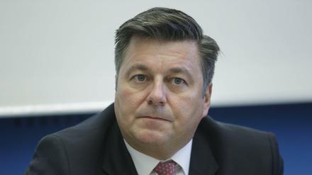 Innensenator Andreas Geisel (SPD) hat seinen Wahlkreis in Karlshorst, Friedrichsfelde und in der Rummelsburger Bucht.