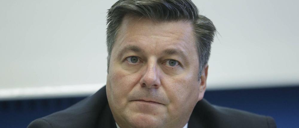 Innensenator Andreas Geisel (SPD) hat seinen Wahlkreis in Karlshorst, Friedrichsfelde und in der Rummelsburger Bucht.