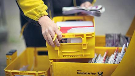 Überlastet: Die Gewerkschaft fordert eine realistischere Arbeitsplanung für die Zusteller.