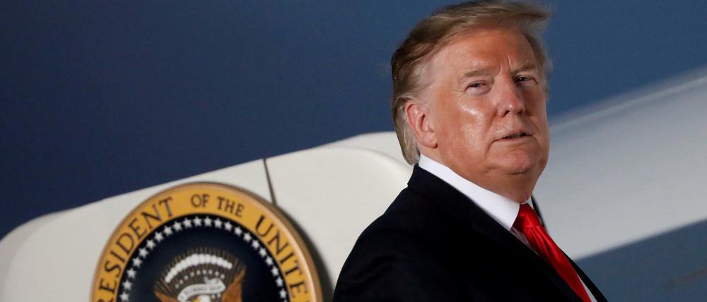 Vor seinem Staatsbesuch in Großbritannien ergriff US-Präsident Donald Trump eindeutig Partei.