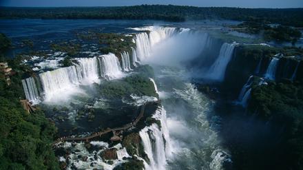 Naturreservate stehen weltweit unter Druck, ihren Schutzstatus einzubüßen, auch der Iguacu Nationalpark in Brasilien.