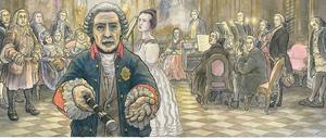 Von Frankreich inspiriert. Friedrich II lädt zum Flötenspiel.