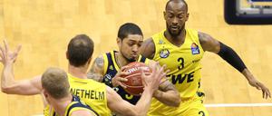 Viel Kratzen und Beißen zwischen Alba und Oldenburg. Die Berliner setzten sich in Spiel eins durch.