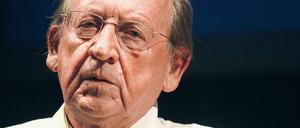 Der Kritiker, Publizist und Intendant Günther Rühle.
