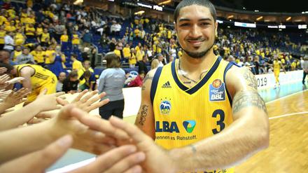 Zum Greifen nah: Spielmacher Peyton Siva kann mit Alba Berlin ins Play-off-Finale einziehen.