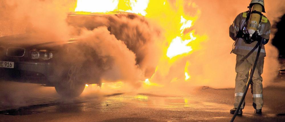 Für zehn Luxus-Autos schlossen die vermeintlichen Betrüger Leasingverträge ab. Danach inszenierten sie Wildunfälle oder Brände.