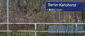 Für drei Wochen gibt es keinen Halt in Karlshorst.