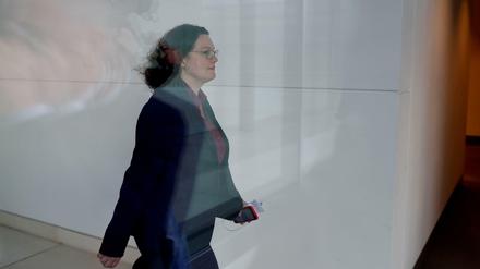 Andrea Nahles könnte nächste Woche auch ihr Amt als SPD-Chefin verlieren.