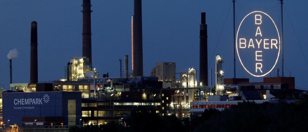 Bayers "Chempark", der Hauptsitz des Konzerns in Leverkusen.