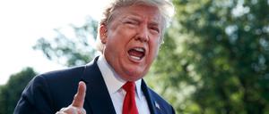 US-Präsident Donald Trump am Donnerstag in Washington.