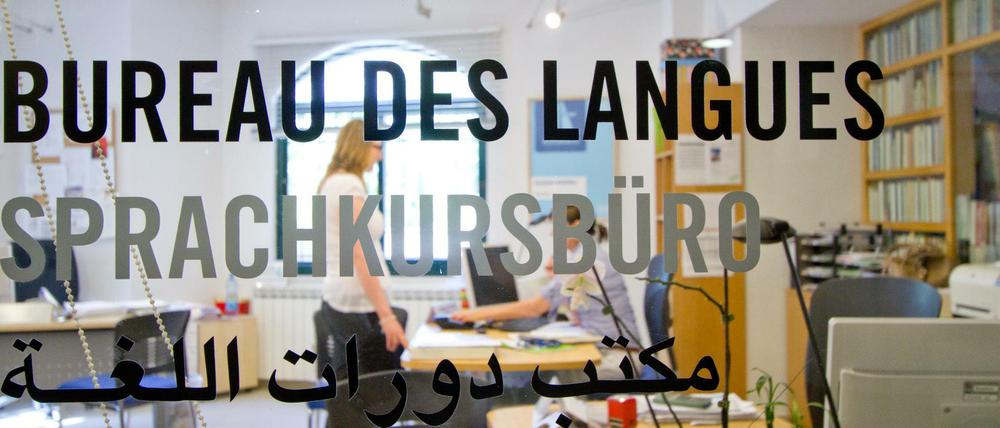 Der Vorreiter: Im deutsch-französischen Kulturzentrum in Ramallah können Interessierte aus einem vielfältigen Sprachkursangebot wählen.