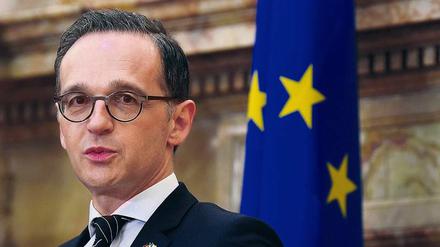 Kultur als Selbstvergewisserung einer Gesellschaft. Ein gemeinsames europäisches Kulturerbe darf nicht als gegeben hingenommen, es muss gelebt und gestaltet werden, sagt Außenminister Heiko Maas, hier während einer Pressekonferenz in Dublin im April 2018. 